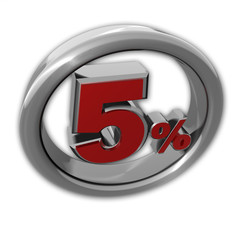 5% Silver