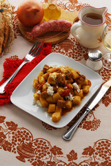 Gnocchetti alla ricotta e salsiccia - Primi Toscana
