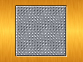 Fototapeta premium Metal plates