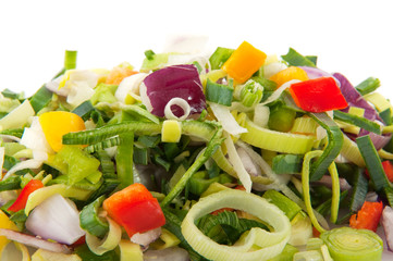 mixed fresh vegetables