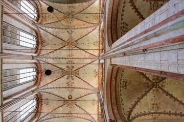 plafond de la cathédrale de Lübeck