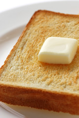 toast and butter