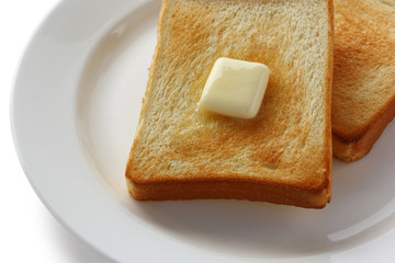 toast and butter
