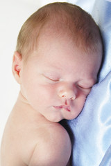 Newborn baby boy