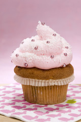 Muffin mit Serviette