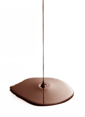 Dripping chocolate