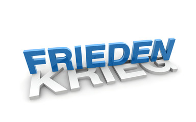 Frieden statt Krieg