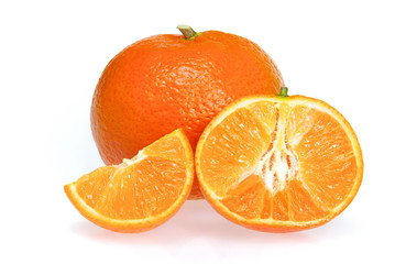 Mandarine freigestellt - tangerine isolated 12