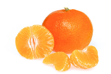 Mandarine freigestellt - tangerine isolated 16