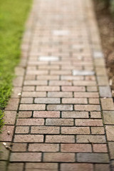 Red Brick Walkway