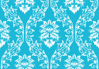 seamless damask pattern