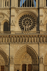 Détail de la cathédrale Notre-Dame de Paris