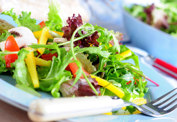 frischer bunter salat