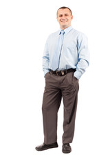 Friendly businessman