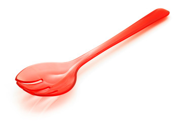 red spoon