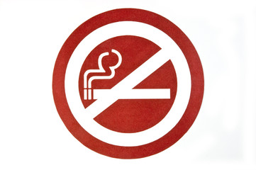 No smoking decal