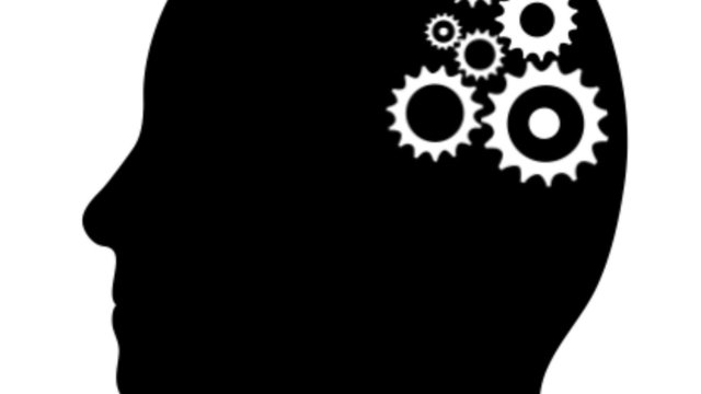 Animation of cogs working in the brain.