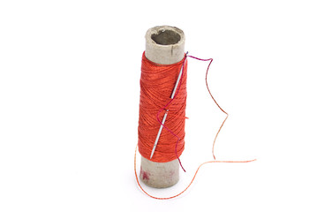 Red bobbin