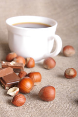 Chocolate still-life