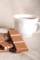 Chocolate still-life