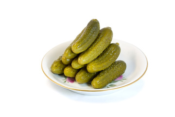 Cucumbers gherkins