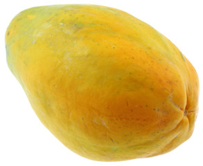 papaye fond blanc