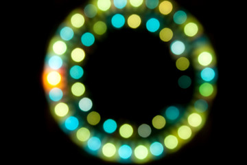 Obraz premium Defocused light