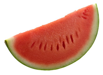 watermelon isolated on white.