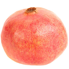 Whole pomegranate fruit, isolated on white