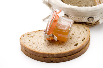 Brot mit Marmelade