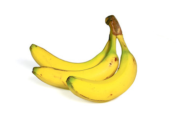 Bunch of Banana in white background (clipping path)