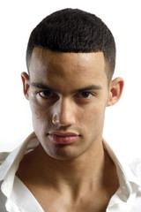 Portrait junger Mann