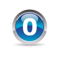 Picto zéro 0 - Icon number zero