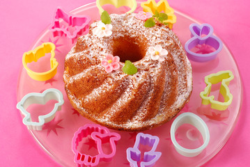 easter ring cake