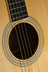 Acoustic Guitar Vertical