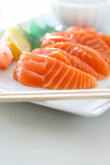 Salmon Sashimi