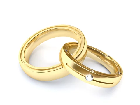 Fedi Intrecciate Wedding Rings Stock Photo - Download Image Now - Adult,  Groom - Human Role, Horizontal - iStock