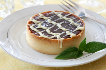 Lemon Raspberry Tart