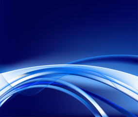Abstract blue background vector