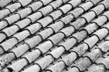 Roof Tile Background