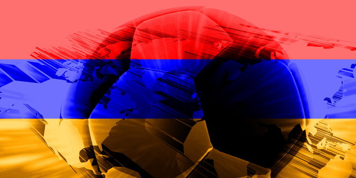 Armenia flag soccer