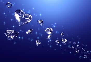 ダイヤモンドの背景