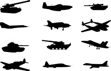 Set on a military theme