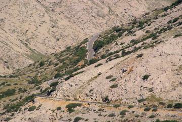 Stara Baska Kuestenstrase - Stara Baska coast road 11