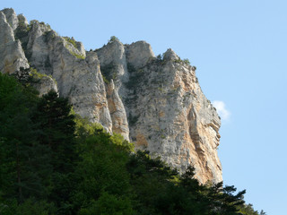 falaise calcaire