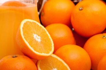 Oranges and orange juice