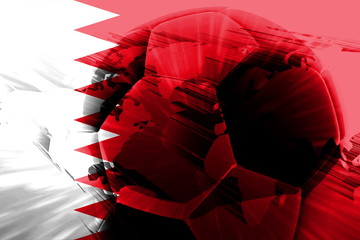 Flag of Bahrain soccer