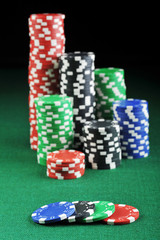 different color chips