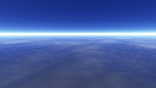 Earth atmosphere background (seamless loop) HD 1080p