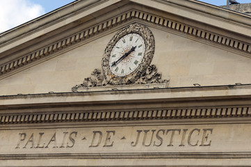 Palais de Justice in Caen, Normandie, Frankreich